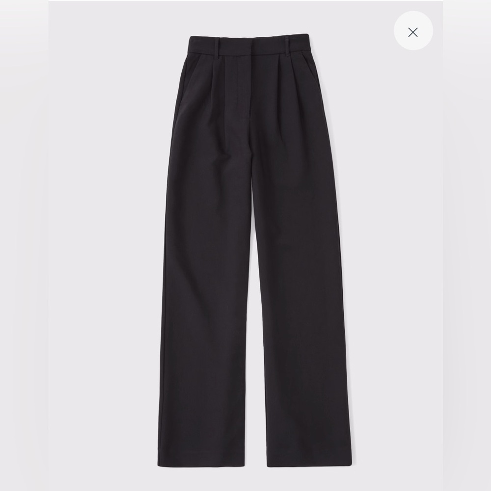Abercrombie & Fitch Sloane tailored wide leg pant